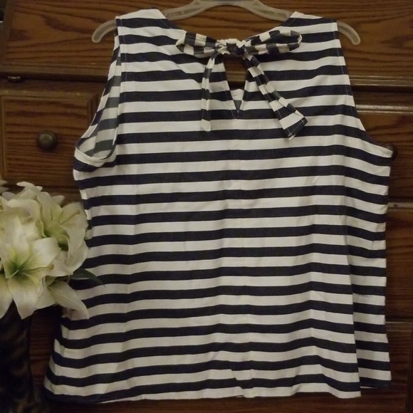 Striped linen style tank top by: Pim+Larkin - Picture 2 of 3